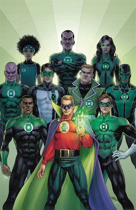 green lantern characters